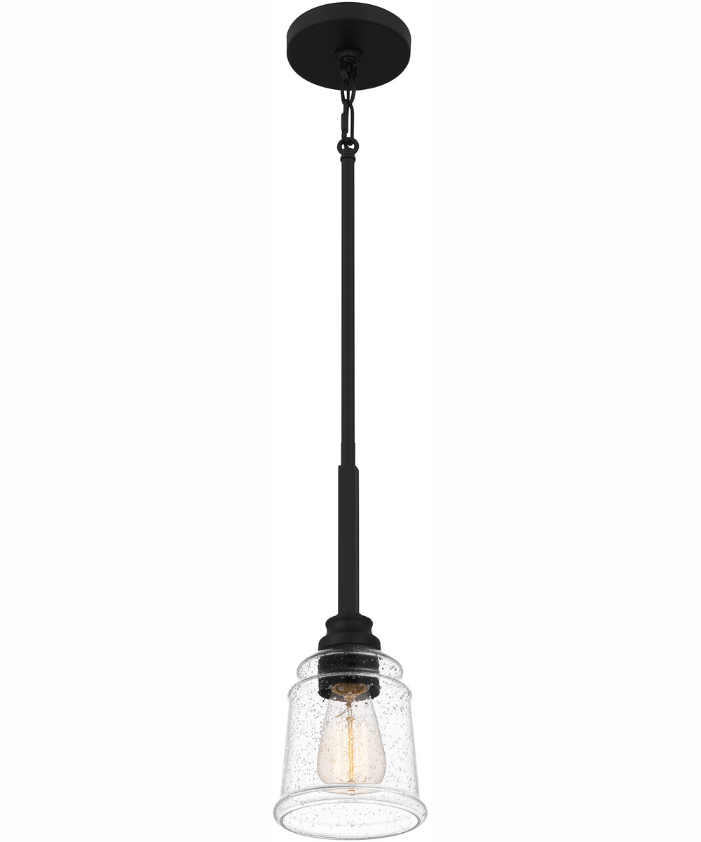 McIntire Small 1-light Mini Pendant Matte Black