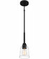 McIntire Small 1-light Mini Pendant Matte Black