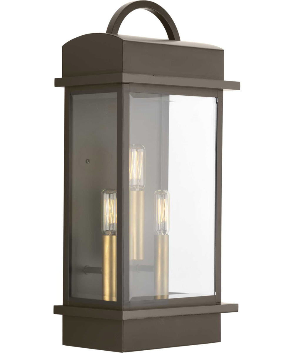 Santee 3-Light Large Wall-Lantern Antique Bronze