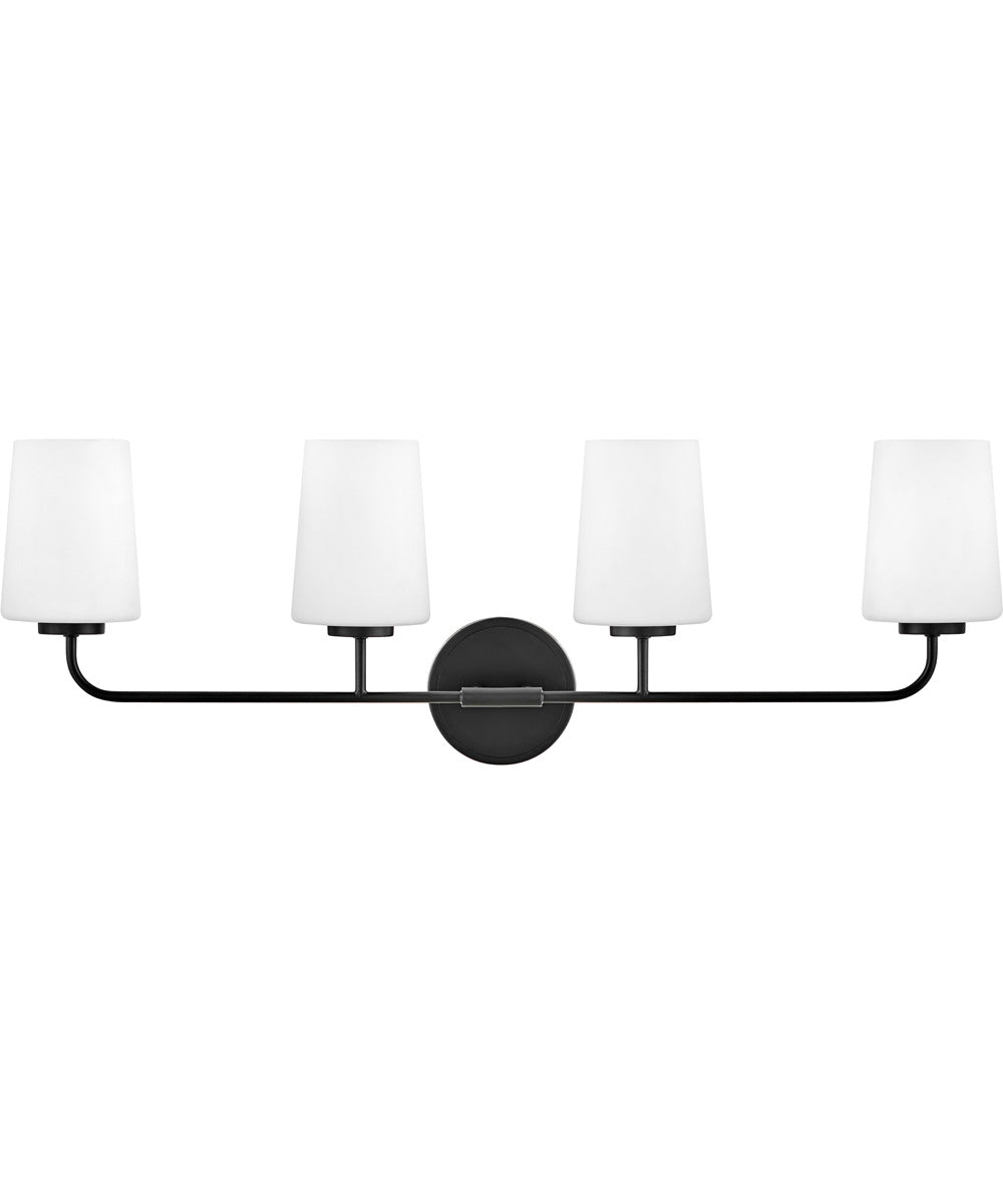 Kline 4-Light Vanity in Black