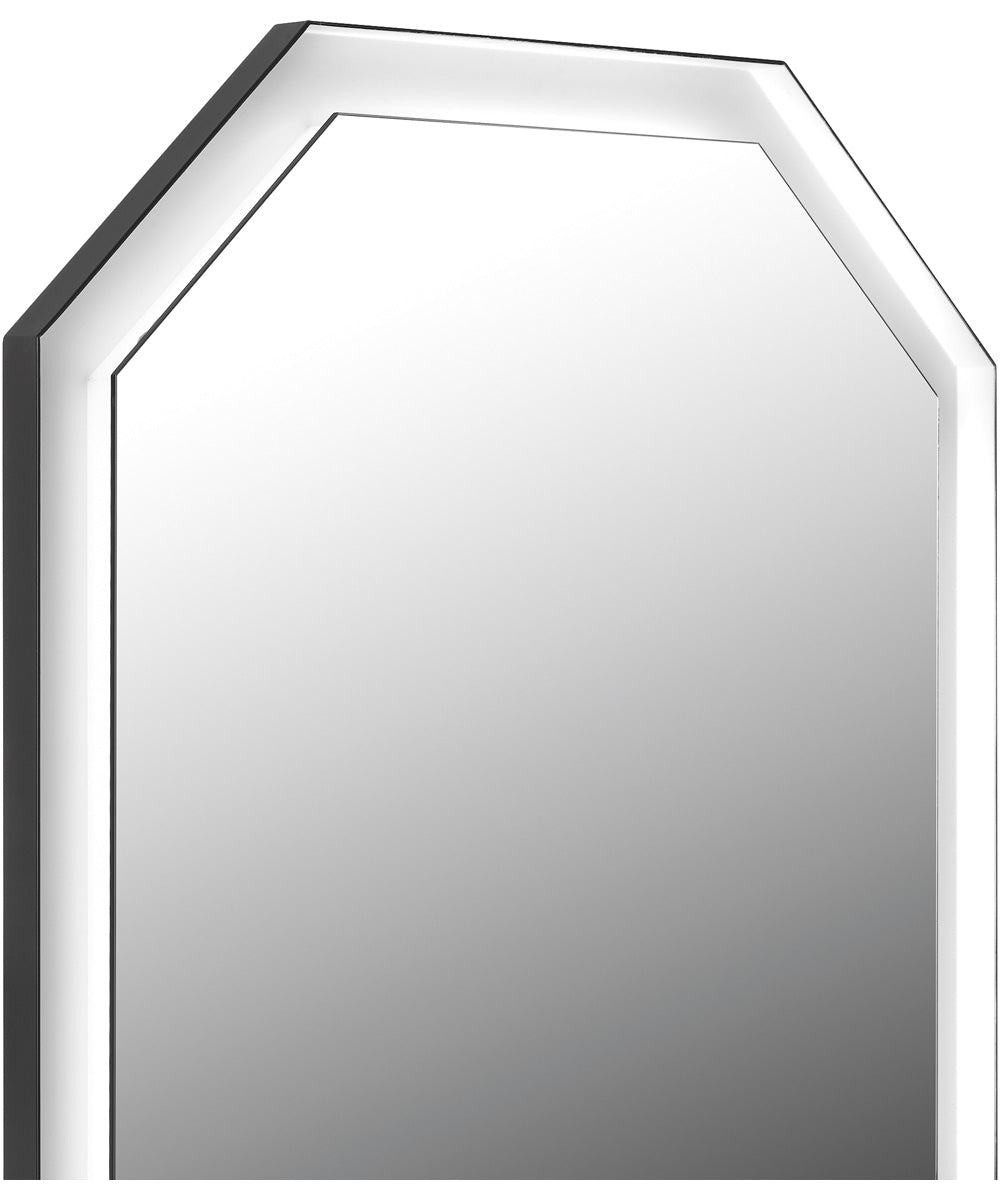 Cynthia Large Mirror Matte Black