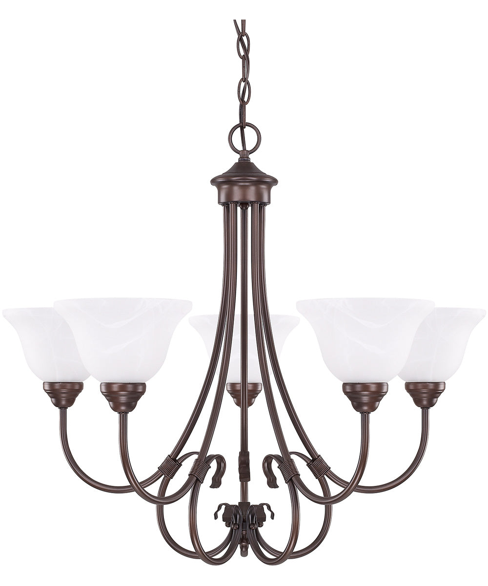 Hometown 5-Light Chandelier In Bronze