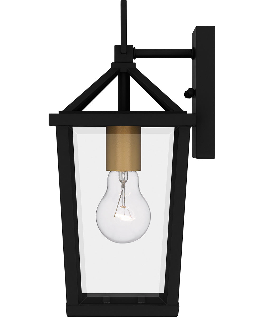 Hull Small 1-light Outdoor Wall Light  Coastal Armour Aluminum Matte Black