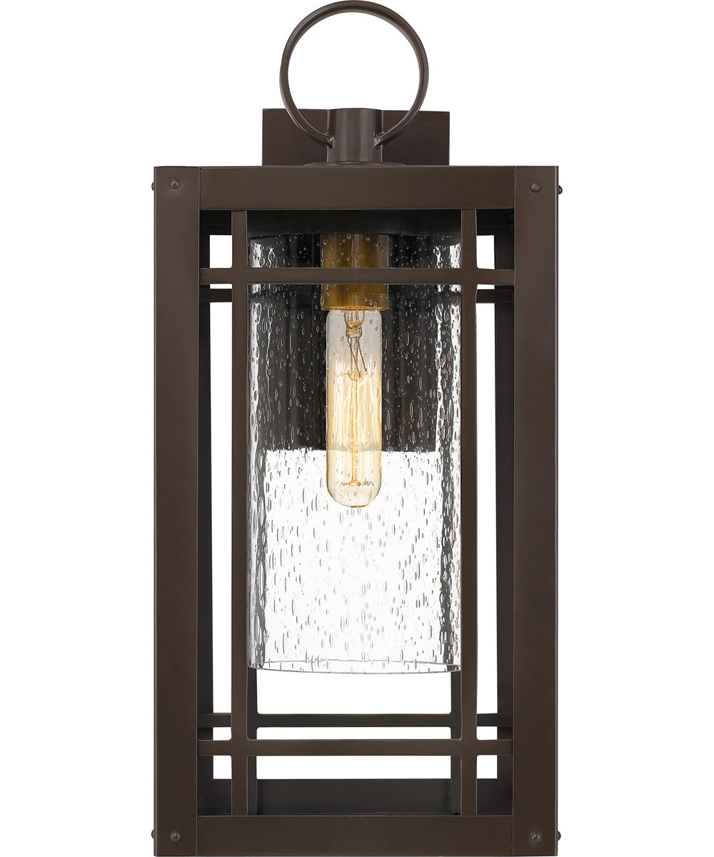 Pelham Medium 1-light Outdoor Wall Light  Coastal Armour Aluminum Western Bronze