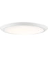 Verge  Flush Mount White Lustre