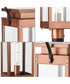 Union Square 1-Light Urban Industrial Outdoor Post Light Antique Copper