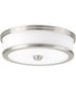 Bezel 13" LED Flush Mount Brushed Nickel