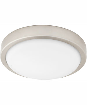 1-light LED Ceiling Fan Light Kit Satin Nickel