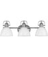 Rowan 3-Light Vanity in Chrome