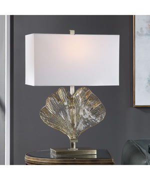 Anara Glass Leaf Table Lamp
