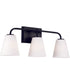 Brody 3-Light Vanity Matte Black