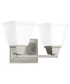 Clifton Heights 2-Light Bath & Vanity Brushed Nickel