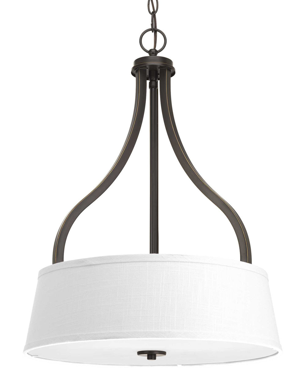 Arden 3-Light Inverted Pendant Antique Bronze