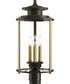 Squire 3-Light Post Lantern Antique Bronze