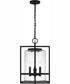 Damien 4-light Pendant Earth Black