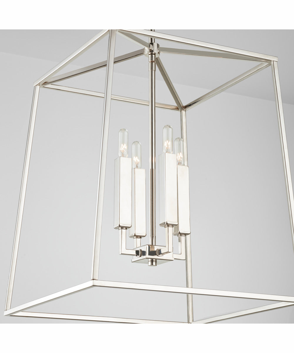 Thea 4-Light Foyer Polished Nickel