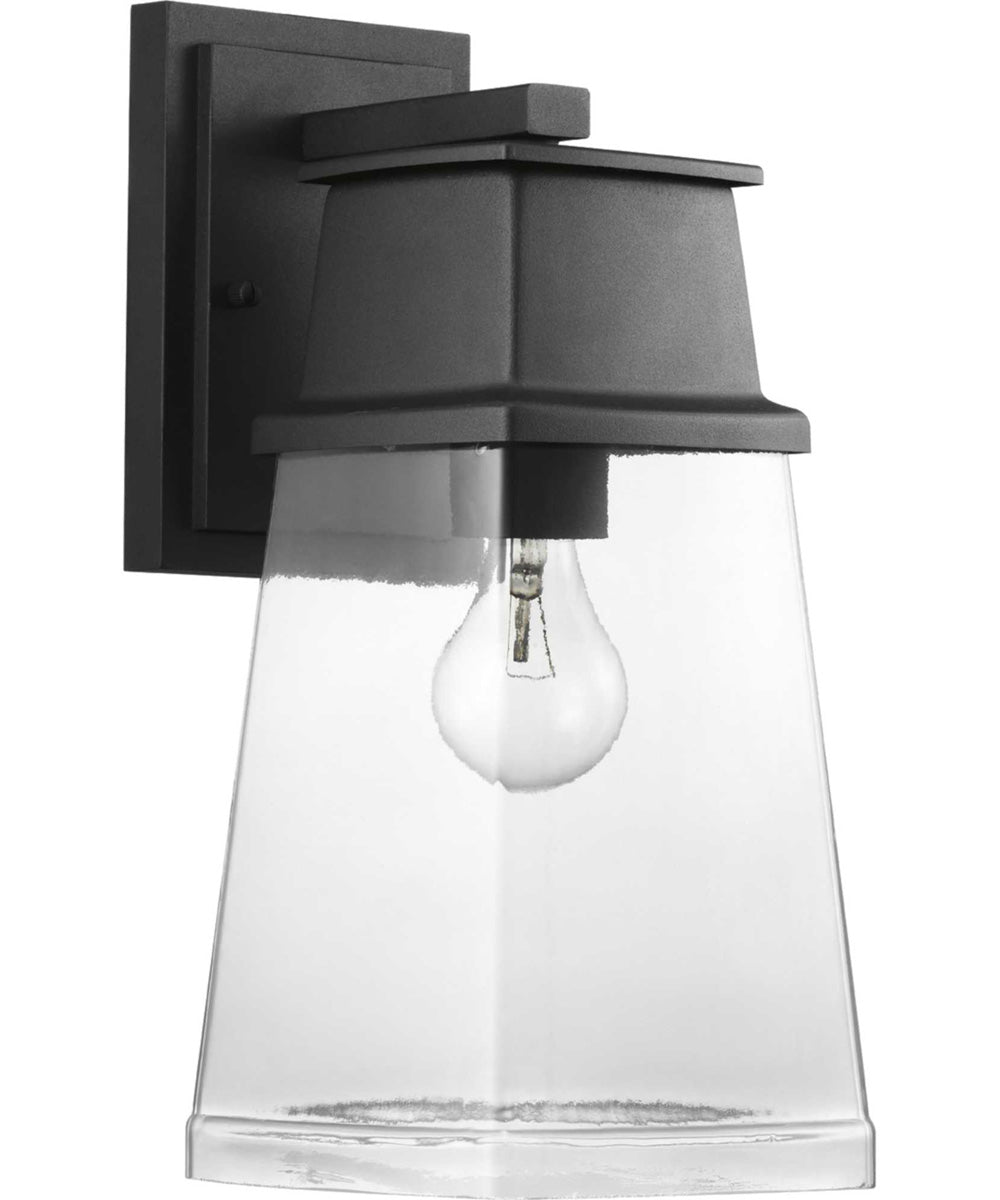Greene Ridge 1-Light Medium Wall Lantern Textured Black