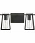 Filmore 2-Light Two Light Vanity in Black