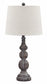 29"H Mair Poly Table Lamp (Set of 2) Antique Black