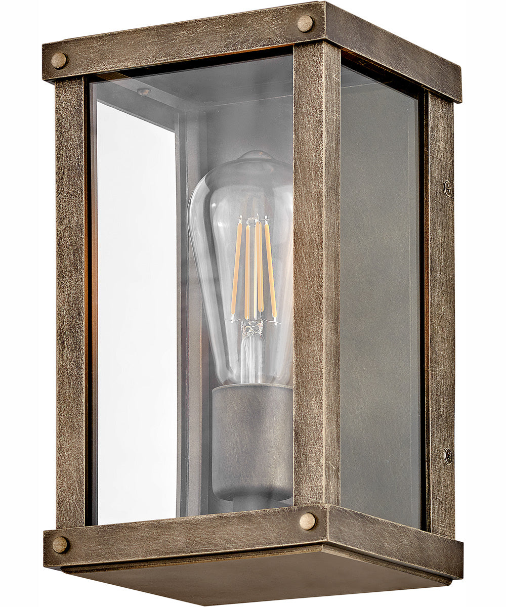 Beckham 1-Light Extra Small Wall Mount Lantern in Burnished Bronze