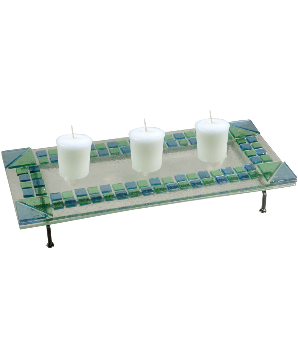 5 Inch H Boardwalk Oil Candle Holder (Candles Not Included)
