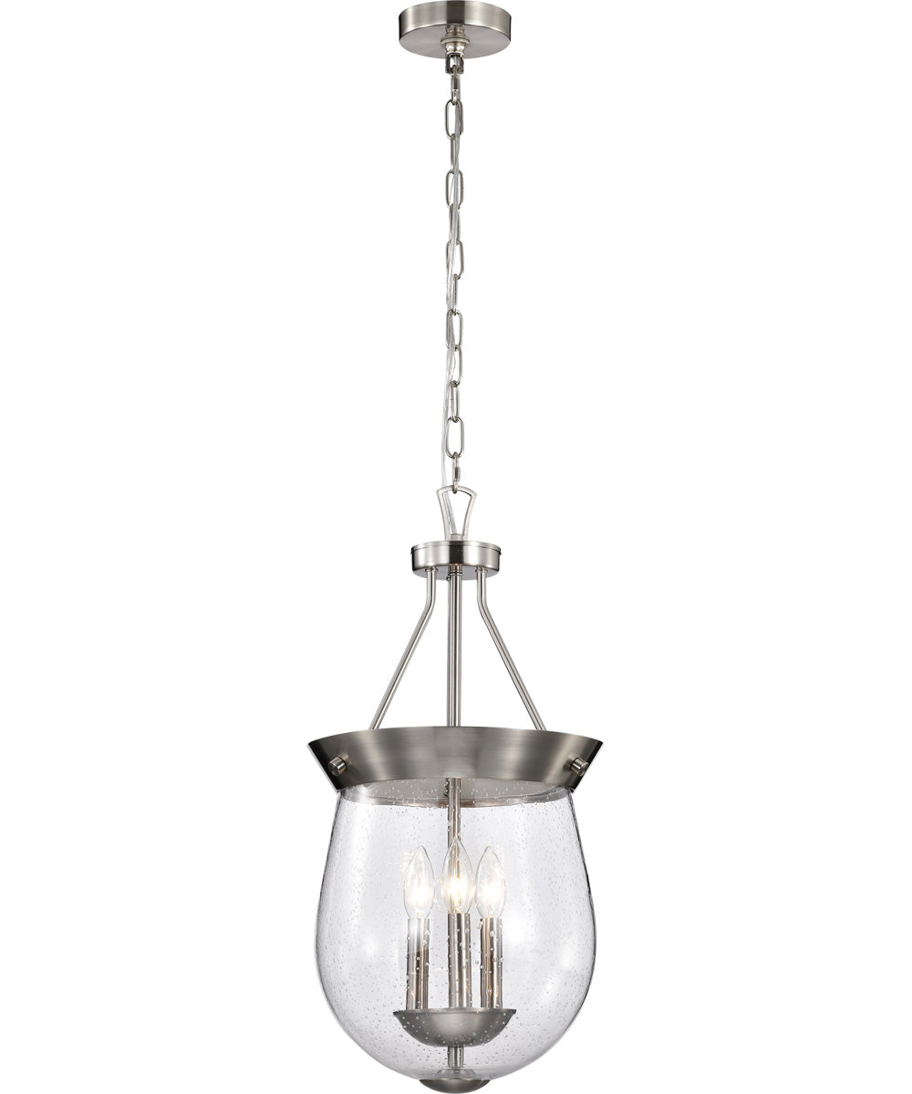Boliver 3-Light Pendant Brushed Nickel