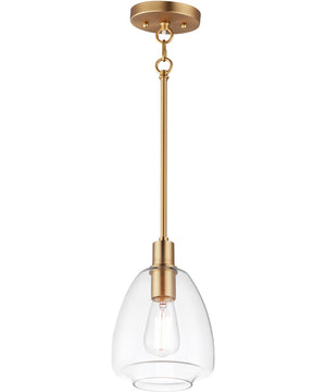 Babylon 1-Light Pendant Satin Brass
