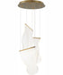 Rinkle 3-Light LED Multi Pendant French Gold