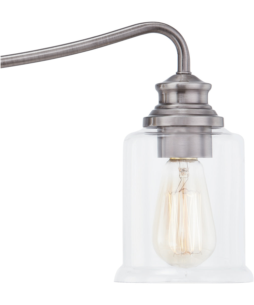 Rover Large 3-light Bath Light Polished Antique Nickel