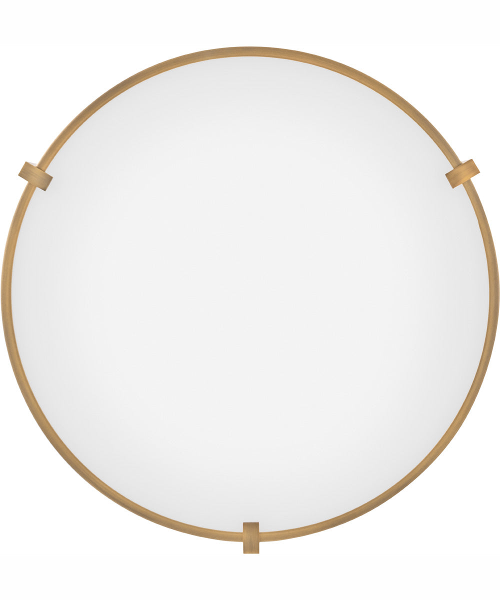 Lowell 4-Light Extra Large Flush Mount in Brushed Bronze