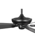 Kennedale 72-Inch 5-Blade DC Motor Transitional Ceiling Fan Rustic Charcoal/Matte Black Matte Black