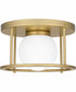 Quoizel Flush Mount Small 1-light Flush Mount Soft Gold