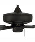 52" Outdoor Pro Plus Indoor/Outdoor Ceiling Fan Flat Black