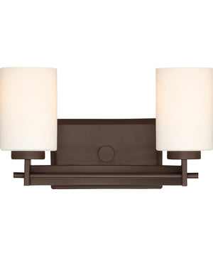 Taylor Medium 2-light Bath Light Western Bronze