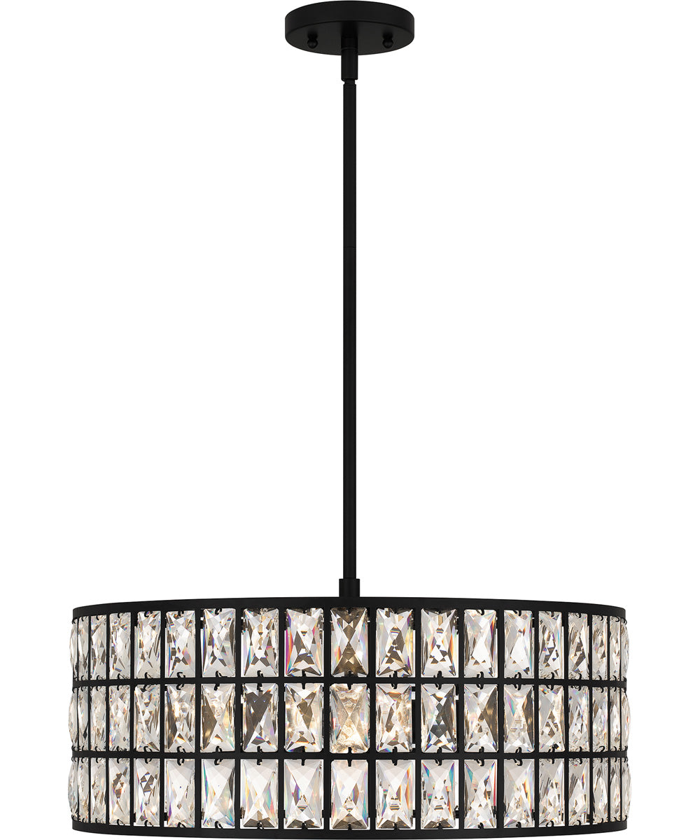 Gibson 4-light Pendant Matte Black