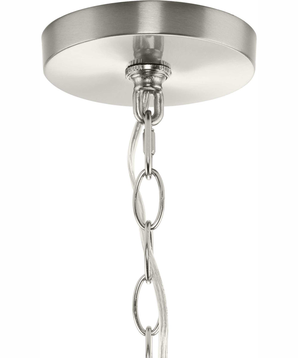 Gilliam 3-Light New Traditional Hall & Foyer Brushed Nickel