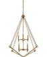 Viewpoint 8-light Pendant Weathered Brass