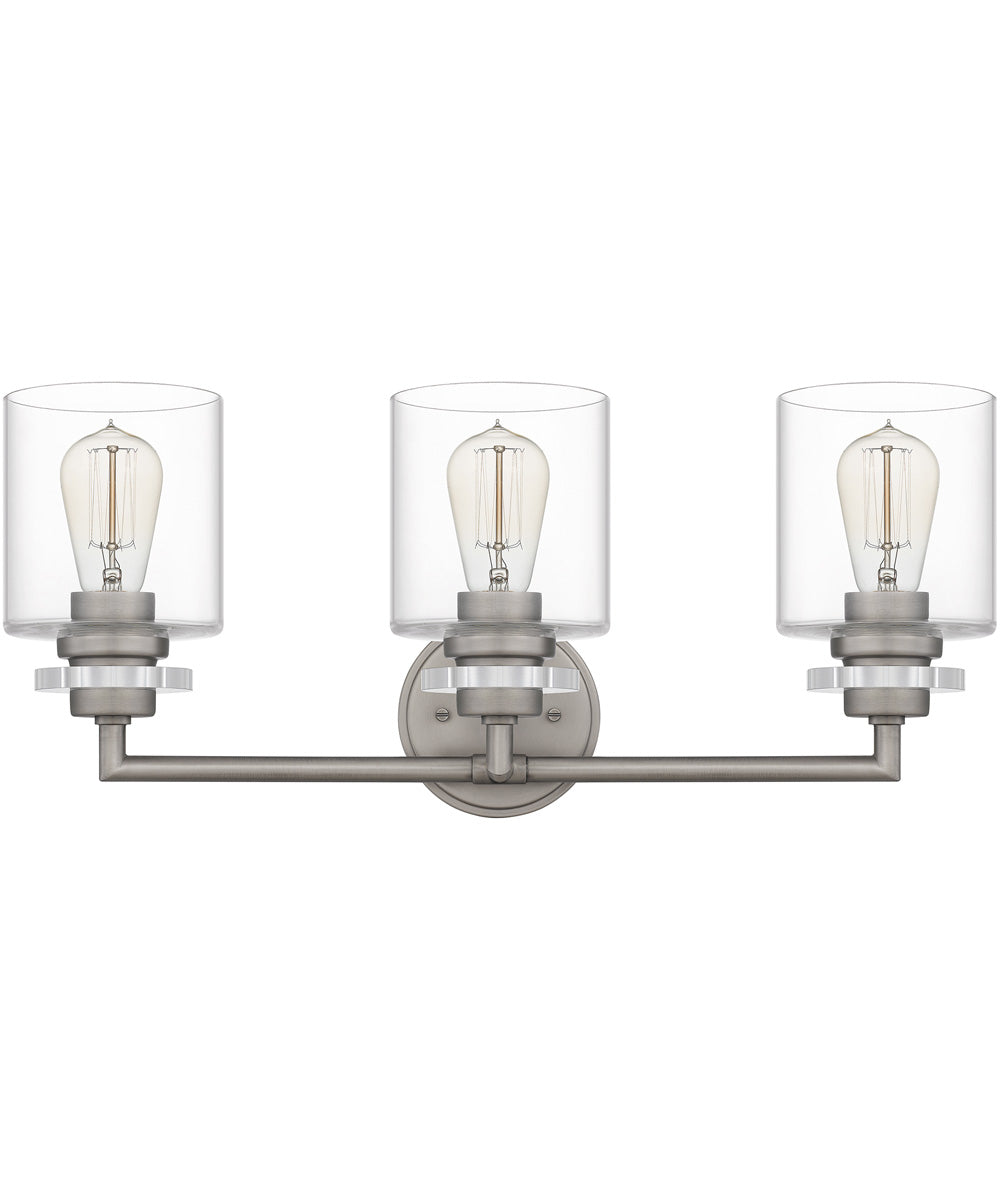 Jaspar Large 3-light Bath Light Antique Nickel