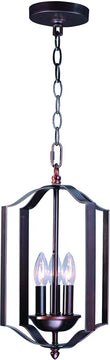 10"W Provident 3-Light Chandelier Oil Rubbed Bronze