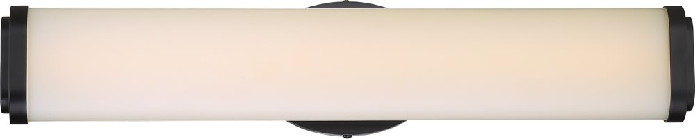 5"W Pace 1-Light LED Vanity & Wall Aged Bronze