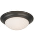 Elegance Bowl Light Kit 2-Light LED Fan Light Kit Oiled Bronze