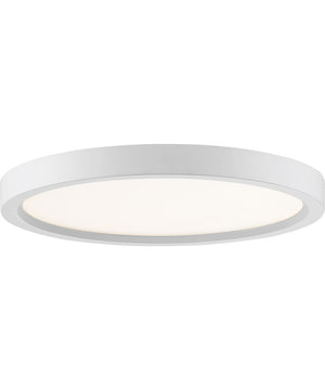 Outskirts  Flush Mount White Lustre