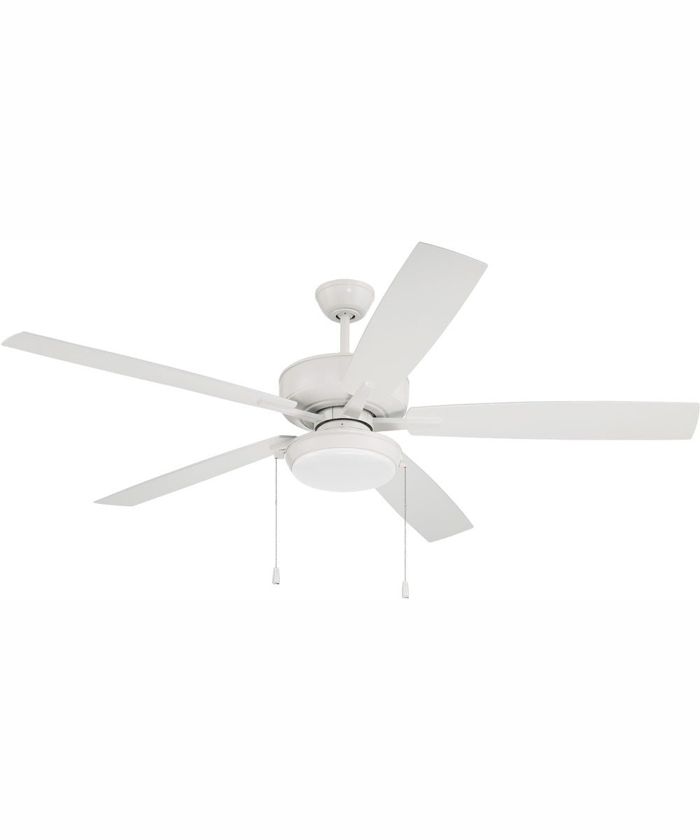 60" Outdoor Super Pro 119 1-Light Indoor/Outdoor Ceiling Fan White