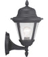 Westport 1-Light Small Wall Lantern Textured Black