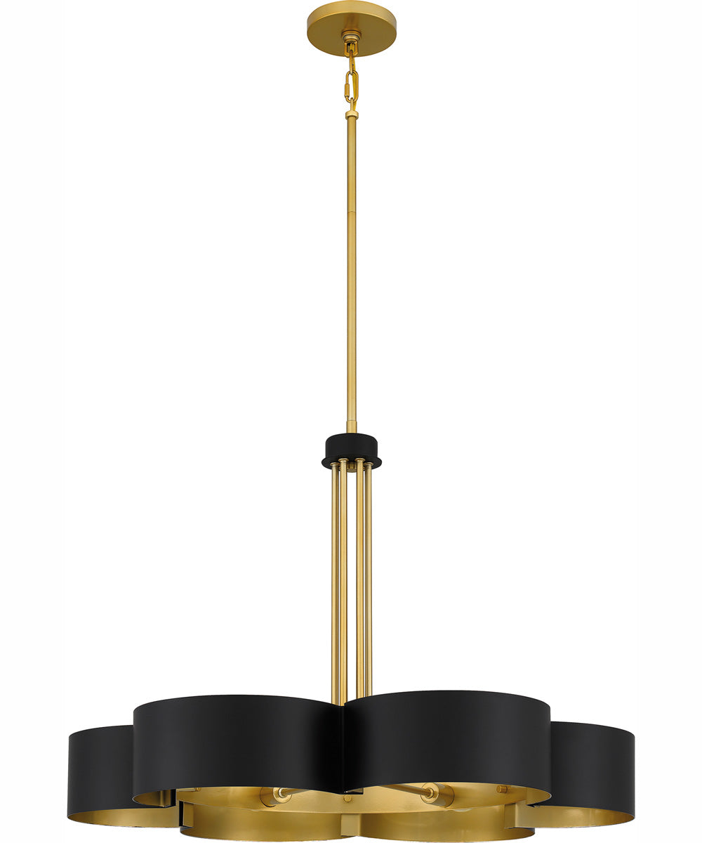 Balsam 6-light Chandelier Matte Black