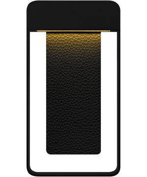 Bourdon Medium Outdoor Wall Light  Coastal Armour Aluminum Matte Black