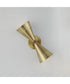 Helsinki 2-Light Wall Sconce Natural Aged Brass