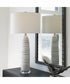 Levadia Matte White Table Lamp