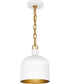 Quoizel Piccolo Pendant Small 1-light Mini Pendant Matte White