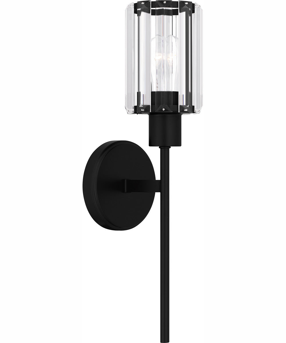 Isla Small 1-light Wall Sconce Matte Black